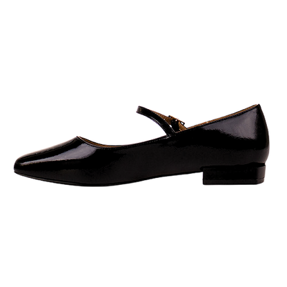 Sorento Ladies Pumps - Roombas - Black Patent