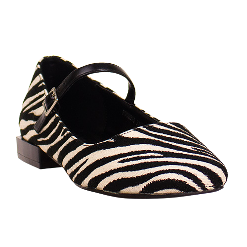 Sorento Ladies Pumps - Roombas - Zebra