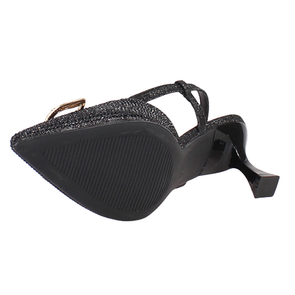 Sorento Ladies Slingback Heels - Morelto - Black