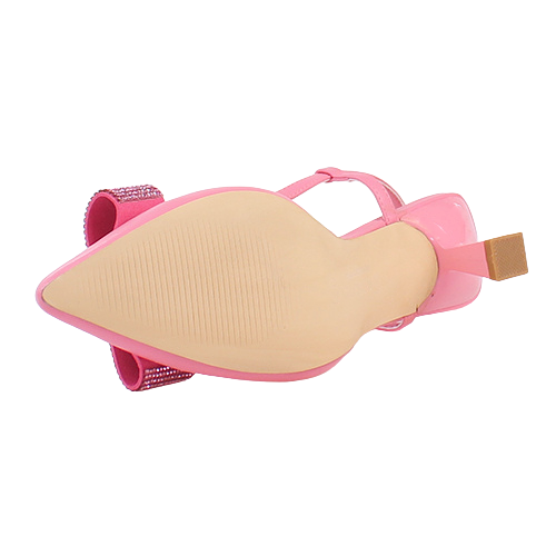 Sorento Ladies Slingback Heels - Wrights - Pink