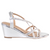 Sorento Wedge Sandals - Oranmore - Silver