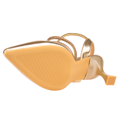 Sorento Sling Back Heels - Boris - Gold