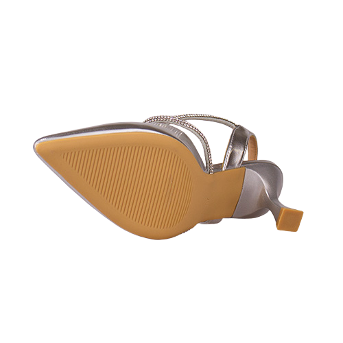 Sorento Slingback Heels - Boris - Silver