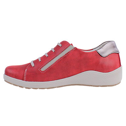 Suave Walking Shoes - Porto - Red