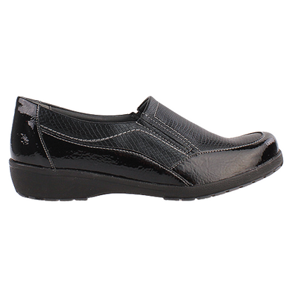 Suave Ladies Walking Shoes - Cambridge - Black