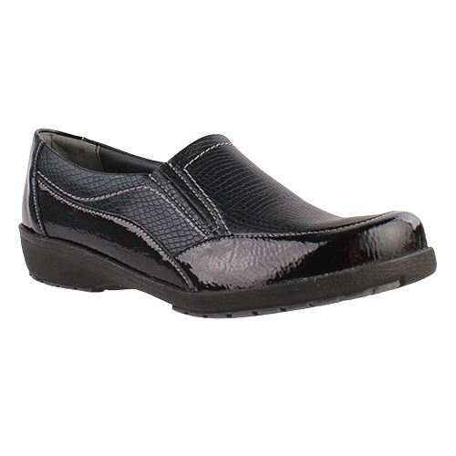 Suave Ladies Walking Shoes - Cambridge - Black