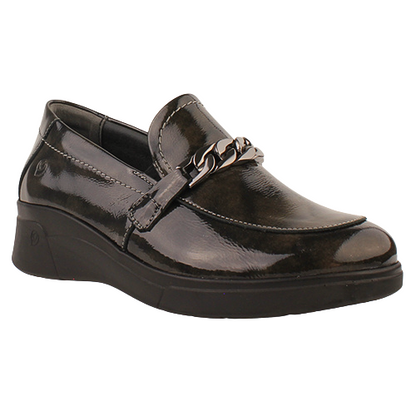 Suave  Wedge Loafers - Martha - Black Patent