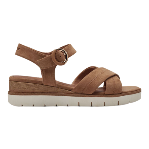 Tamaris Wedge Sandals - 28202-42 - Camel