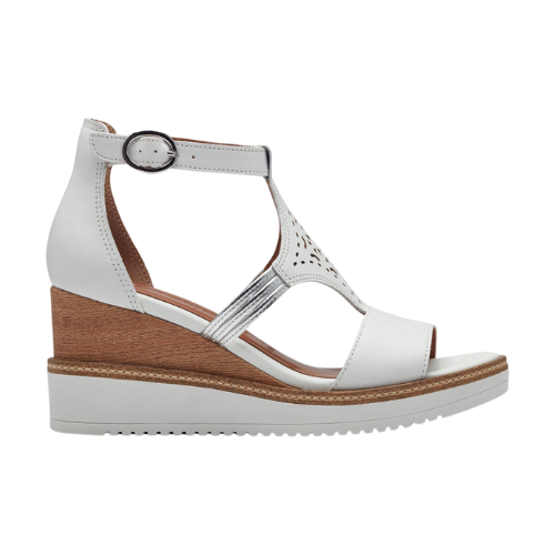 Tamaris Wedge Sandals - 28214-42 - White