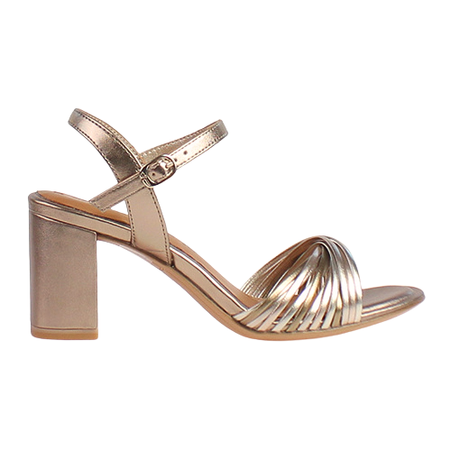 Tamaris Block Heel Sandals - 28324-42 - Bronze