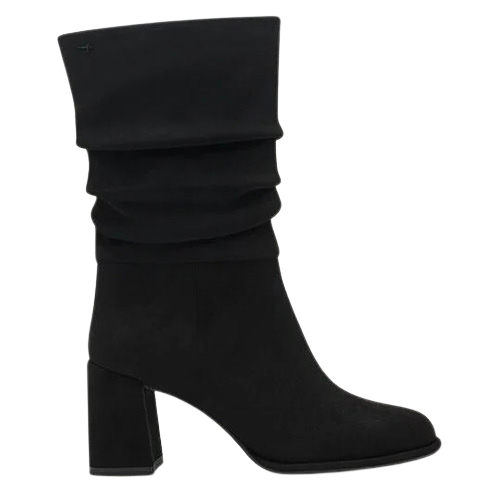 Tamaris Block Heeled Mid Boots - 25020-43 - Black