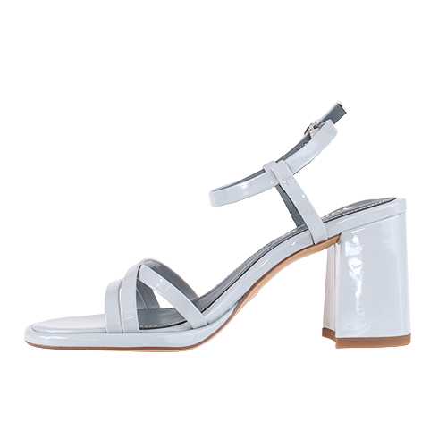 Tamaris Block Heeled  Sandals - 28328-46 - Light Blue Patent