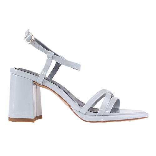 Tamaris Block Heeled  Sandals - 28328-46 - Light Blue Patent