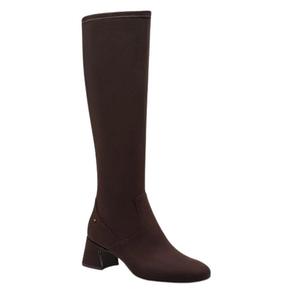 Tamaris Block Heeled Knee Boots - 25520-45 - Brown