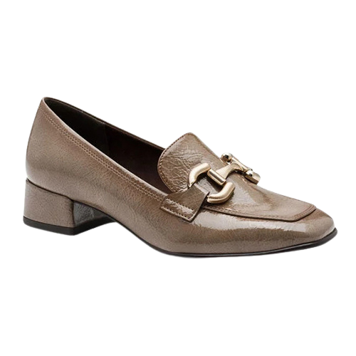 Tamaris Block Heeled Loafers - 24316-43 - Taupe