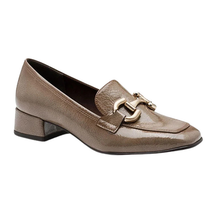 Tamaris Block Heeled Loafers - 24316-43 - Taupe