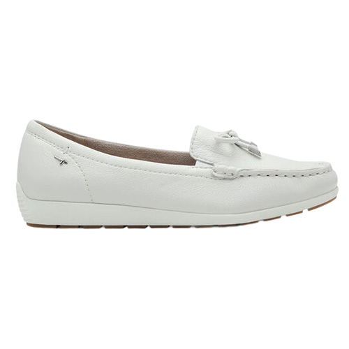 Tamaris Comfort Ladies Loafers - 84600-44 - White