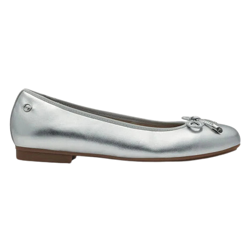 Tamaris Comfort Leather Pumps - 82102-42 - Silver