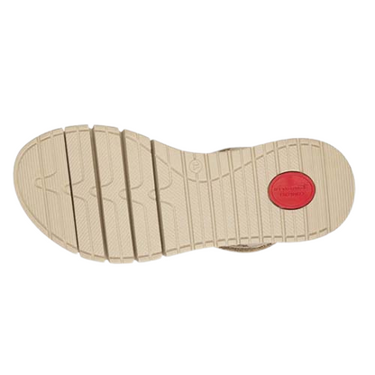 Tamaris Comfort Ladies Platform Sandals -  88720-44 - Gold