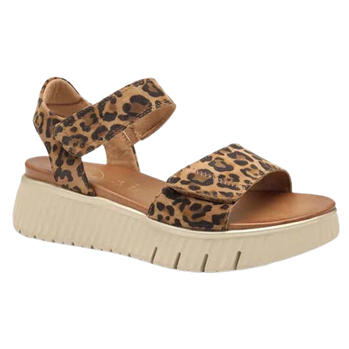 Tamaris Comfort Ladies Platform Sandals - 88720-44 - Leopard