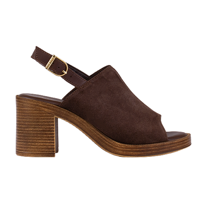 Tamaris Block Heeled  Sandals - 28304-44 - Brown
