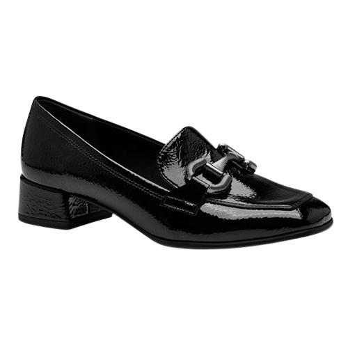 Tamaris Block Heeled Loafers - 24316-43 - Black