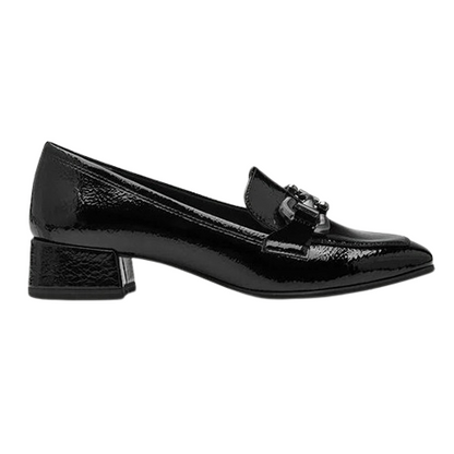 Tamaris Block Heeled Loafers - 24316-43 - Black