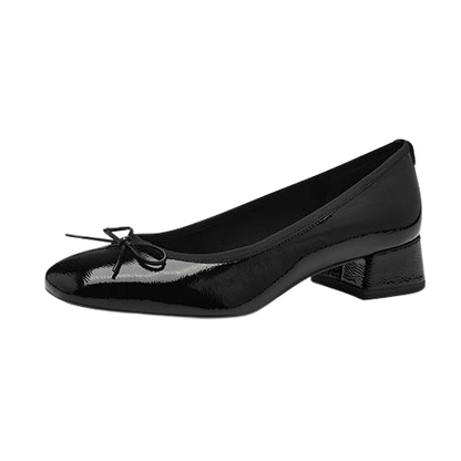 Tamaris Block Heeled Pumps  - 22301-43 - Black