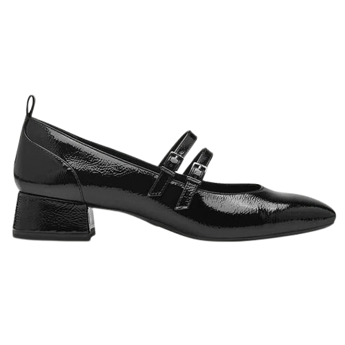 Tamaris Cross Strap Pumps - 22318-43- Black