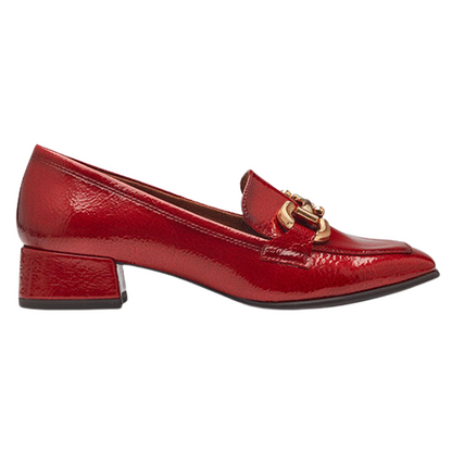 Tamaris  Block Heeled Loafers -24316-43 -  Red