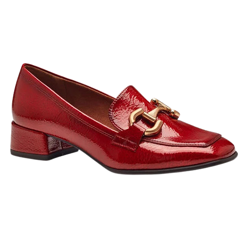 Tamaris  Block Heeled Loafers -24316-43 -  Red