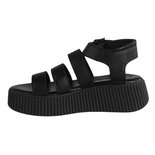 Tamaris Flatform Sandals  - 28017-42 - Black