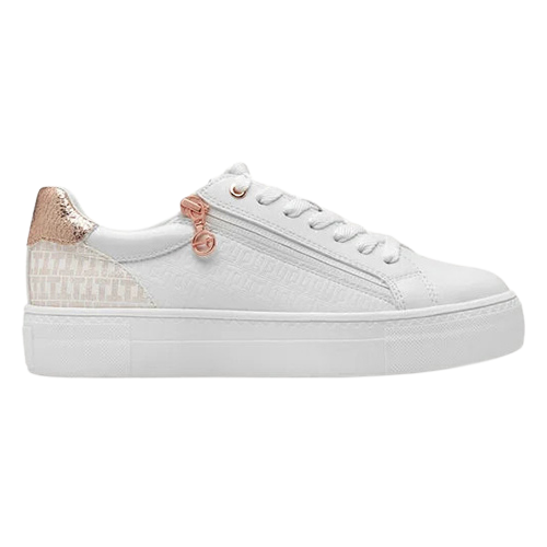 Tamaris Ladies Trainers - 23313-41 - White/Rose Gold