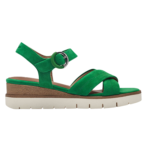 Tamaris  Wedge Sandals - 28202-42 - Green