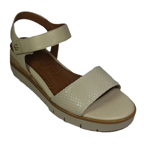 Tamaris Ladies Wedge Sandals - 28203-42 - Ivory
