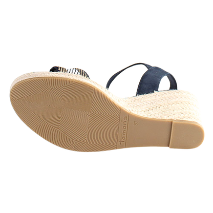 Tamaris  Wedge Sandals - 28329-42 - Navy
