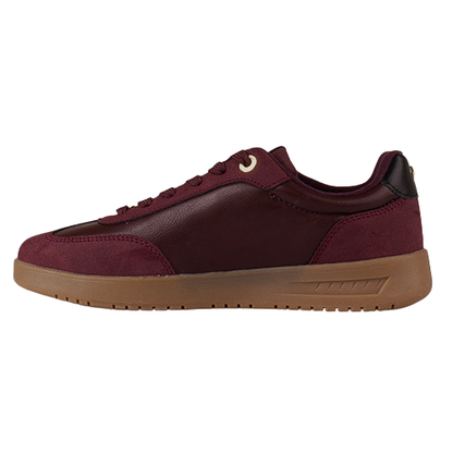 Tommy Bowe Ladies Trainers - Borland/Shiels - Burgundy