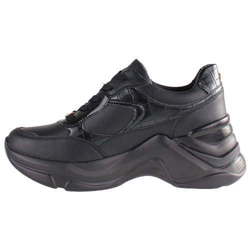 Tommy Bowe Ladies Chunky Trainers -  Mathe - Black
