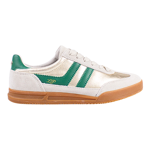 Tommy Bowe Ladies Trainers - Armand - Gold/Green