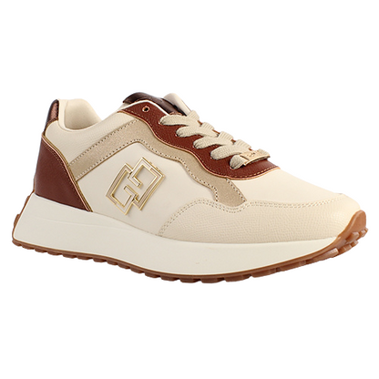 Tommy Bowe Ladies Trainers - Touye - Beige