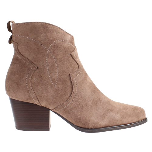Tommy Bowe Ladies Ankle Boots- Holey - Brown