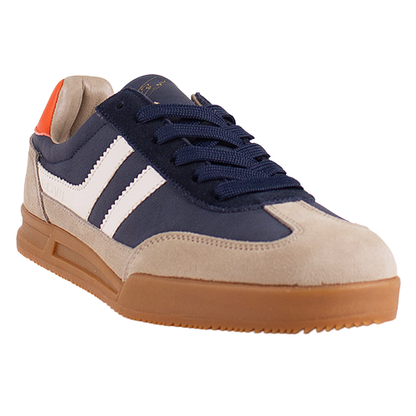 Tommy Bowe Mens Trainers - Zazi - Navy/Beige