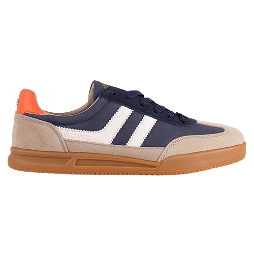 Tommy Bowe Mens Trainers - Zazi - Navy/Beige