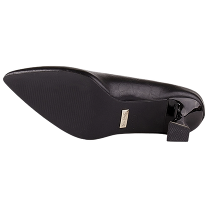 Una Healy Dressy Court Heel - Endless - Black