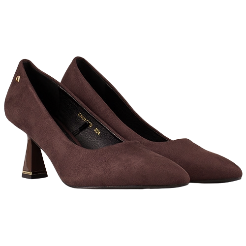 Una Healy  Dressy Court Heel - Endless - Brown Suede