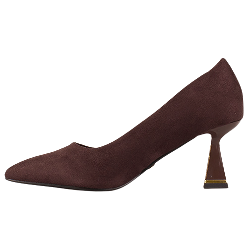 Una Healy  Dressy Court Heel - Endless - Brown Suede