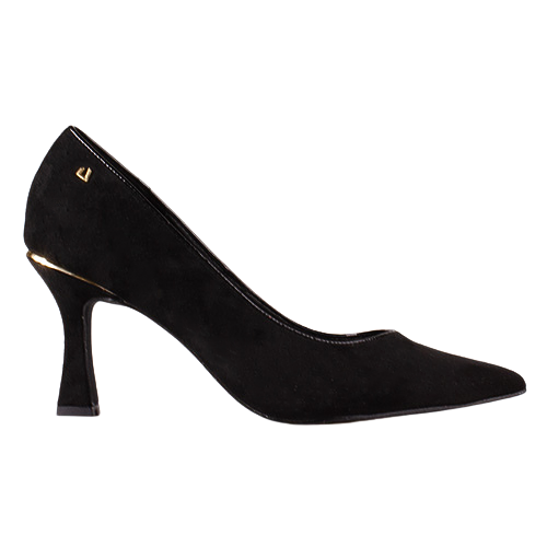 Una Healy  Dressy Heeled Pumps - Run It Up - Black Suede