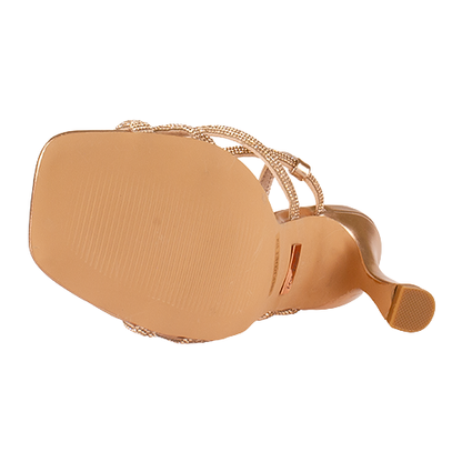 Una Healy Dressy heeled Sandals - Irreplaceable - Rose Gold