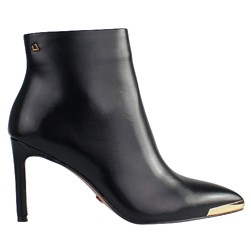 Una Healy Dressy Heeled Ankle Boots - Larger Than Life - Black