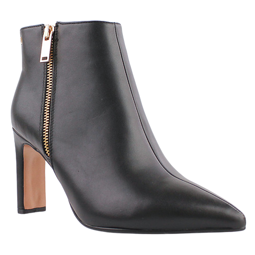 Una Healy Dressy Heeled Ankle Boots - Love Song - Black